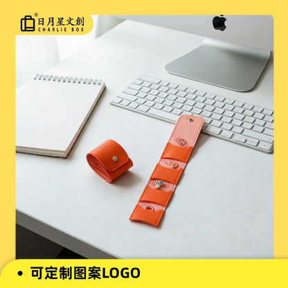 簡約皮質首飾袋戒指收納包小巧便攜外出旅行珠寶飾品收納包 Minimalist Leather Jewelry Pouch, Compact & Portable Ring Storage Bag for Travel Accessories