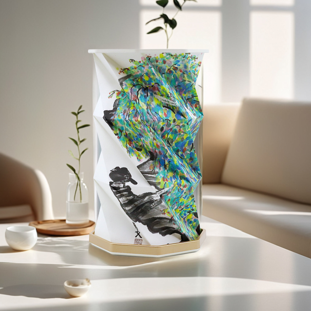 周藝文|日月星《在湖邊》折疊燈 By the Lake Folding Lamp