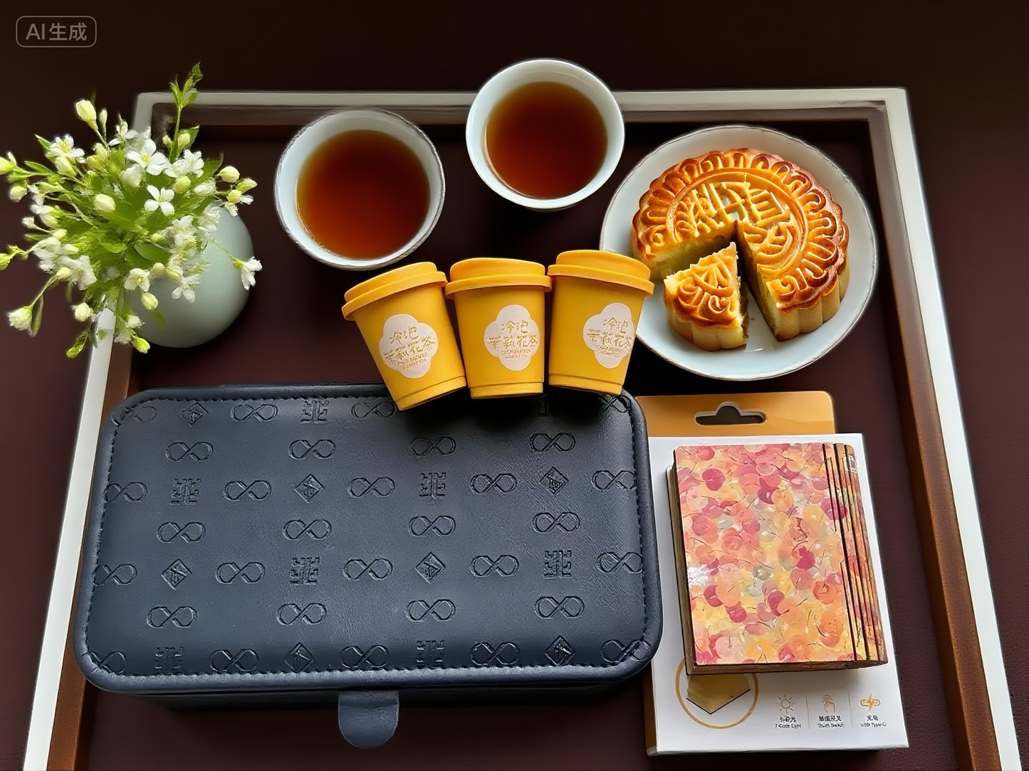 中國西都|日月星 可折疊冰箱貼 中秋禮盒 CHARLIE BOX × China Xi Du Foldable Refrigerator Magnets – Mid-Autumn Festival Gift Box