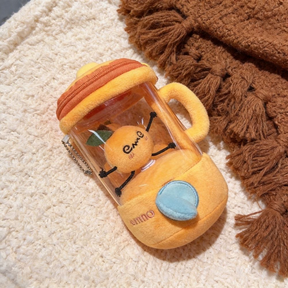 橙子榨汁機Orange Juice Extractor Plush Pendant