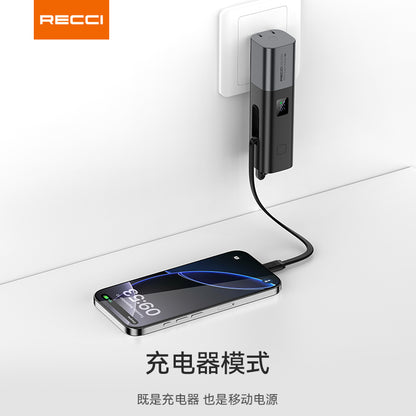 銳思【3C認證】【可上飛機】RPB-P65移動電源五千毫安培小巧充電寶Type-C口適用蘋果15/16相容安卓