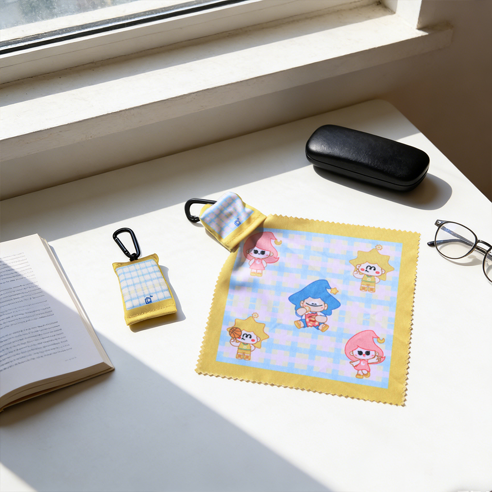 日月星原創收納型眼鏡布 Art Lens Cloth