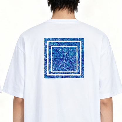 周藝文|日月星 《被困擾的哲學》T恤(短袖)-白色 The Tormented Philosophy T-shirt (short sleeve)-White