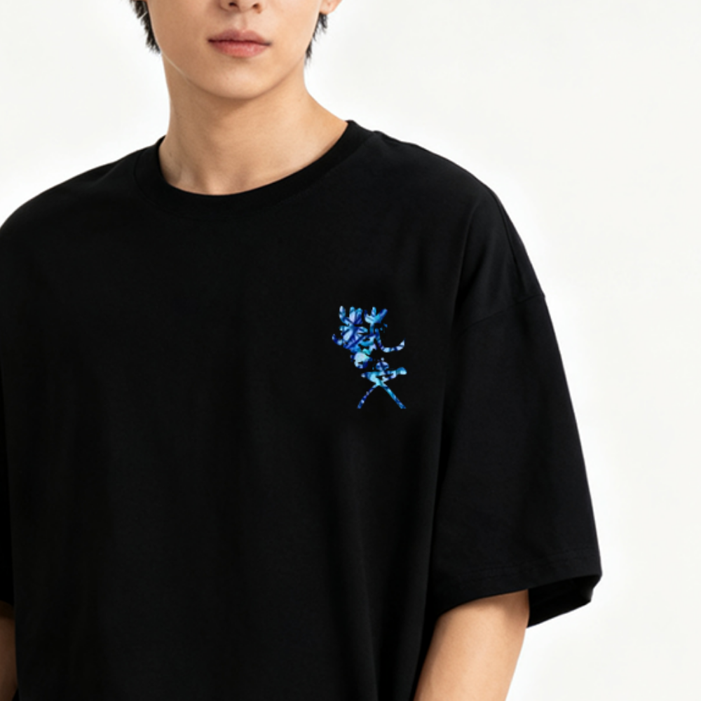 周藝文|日月星 《被困擾的哲學》T恤(短袖)-黑色 The Tormented Philosophy T-shirt (short sleeve)-Black