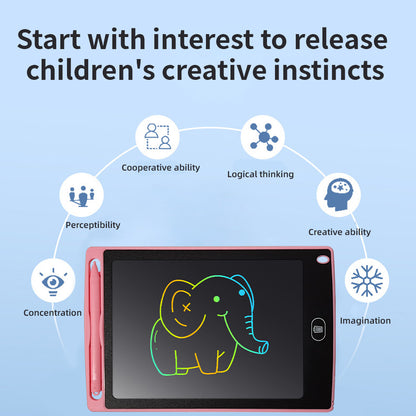 8.5寸/10.5寸LCD弧角手寫板兒童手繪板畫板 8.5/10.5 Inch Rounded Corner LCD Writing Tablet, Kids Drawing Board