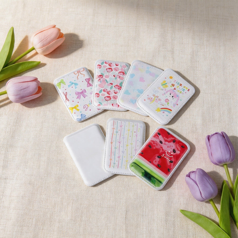 PU皮革手機殼磁吸支架適用蘋果磁吸手機卡包卡套 PU Leather Magnetic Phone Case with Kickstand, Magnetic Card Holder Wallet Compatible with iPhone