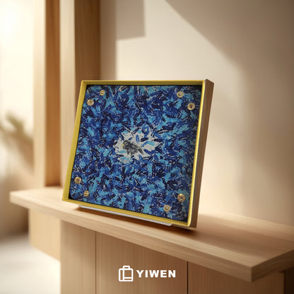 周藝文| 日月星《孤寂與繁華》皮質收納折疊盤 Solitude and Prosperity Vegan Leather Foldable Catchall Tray