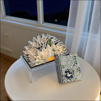 周藝文|日月星 《和平禮讚》摺疊發光冰箱貼 Hymn to Peace Foldable Glowing Refrigerator  Magnet