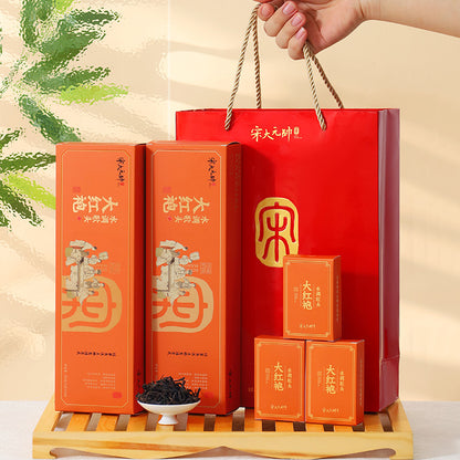 宋大元帥|大紅袍·水調歌頭【生態好茶】福建岩茶濃香大紅袍茶葉禮盒裝送客戶送長輩伴手禮