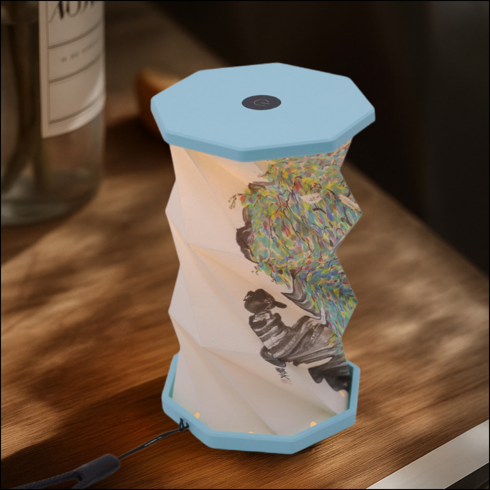 周藝文|日月星 《在湖邊》迷你折疊燈By the Lake Mini Folding Lamp