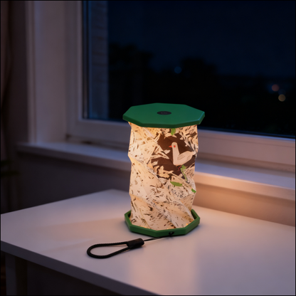 周藝文|日月星 《和平禮讚》迷你折疊燈Hymn to Peace Mini Folding Lamp