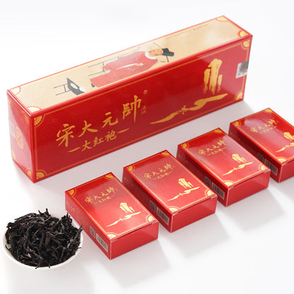 宋大元帥|大紅袍丹心（50年樹齡）福建濃香型大紅袍茶葉禮盒裝送客戶實用茶葉禮盒