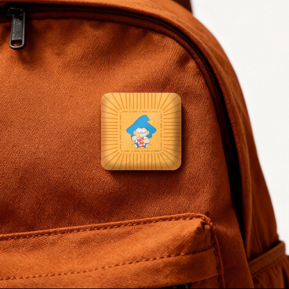 日月星原創毛絨吧唧 Plush badge