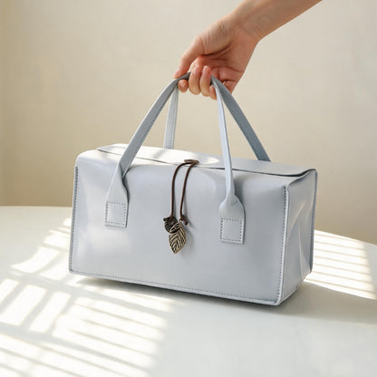 新款年貨零食伴手禮盒空盒高級感皮質包裝禮品盒 New Year Snack Gift Empty Box, Luxury Leather Packaging Gift Box