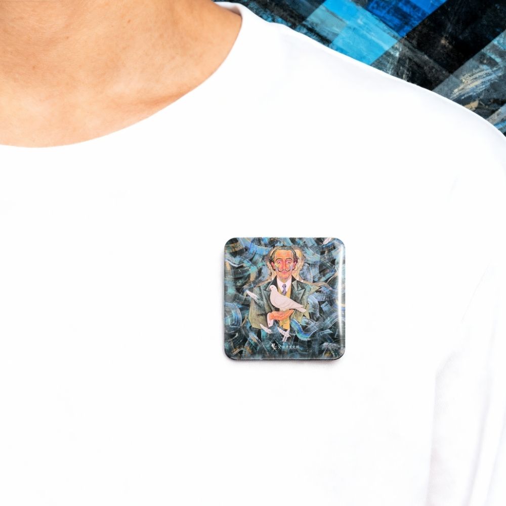 周藝文 |日月星《達利意象》吧唧徽章  Dali Imagery Badge
