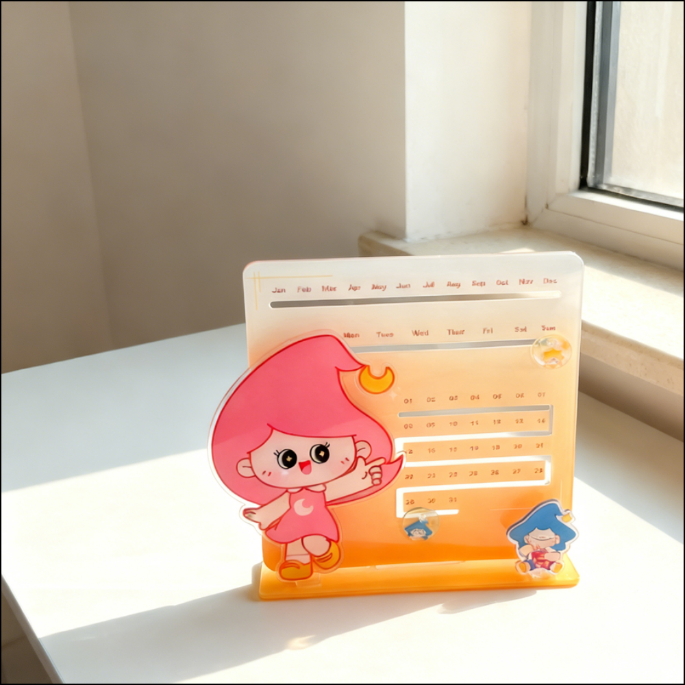 日月星原創亞克力萬年曆 Acrylic Perpetual Calendar