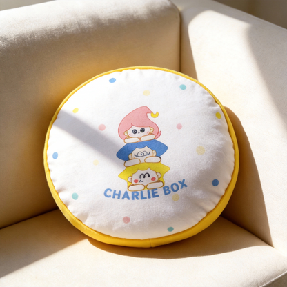 日月星原創圓形圍邊抱枕 Round Edge Cuddle Pillow