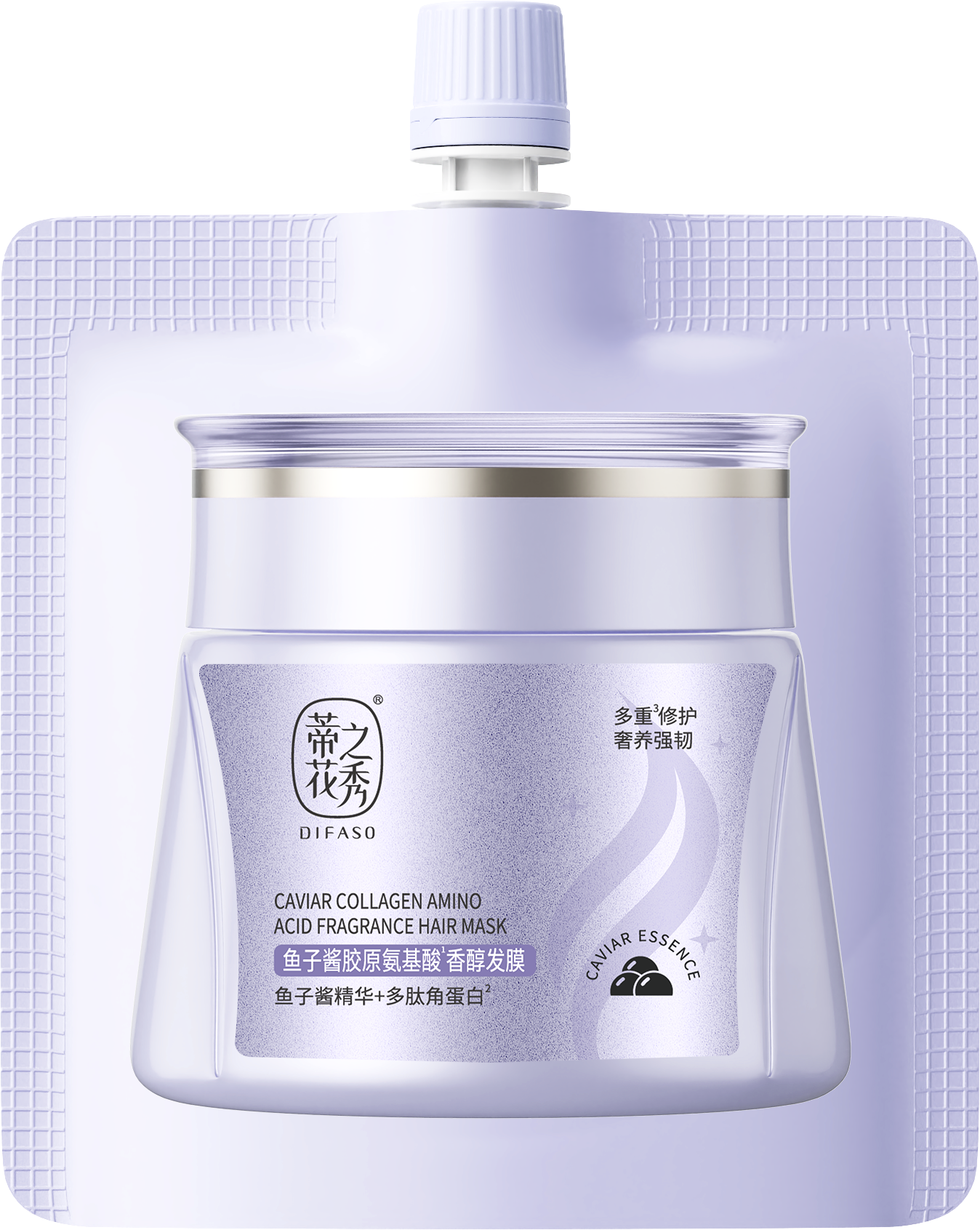 蒂花之秀魚子醬膠原氨基酸香醇發膜500ml Difaso Caviar Collagen Amino Acid Fragrant Hair Mask 500ml