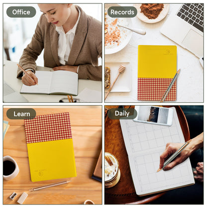 日月星原創黃色港風茶餐廳設計筆記本套裝商務禮盒 CharlieBox Original Yellow Harbor style Tea Restaurant Design Notebook Set Business Gift Box（副本）