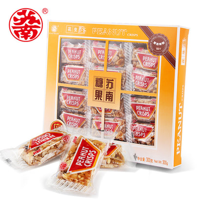 蘇南|花生酥薄脆餅乾老式手工傳統茶點小吃潮汕特產美食老字型大小糕點