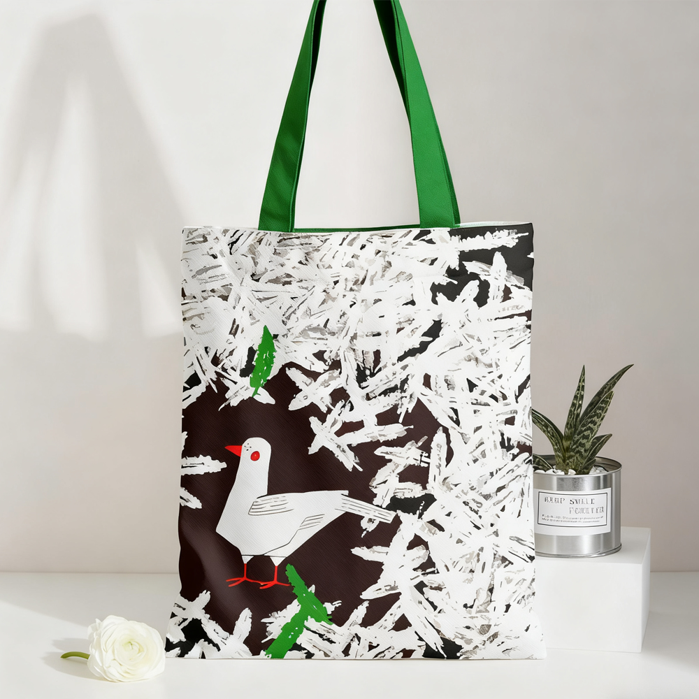 周藝文|日月星 《和平禮讚》帆佈單肩包 Hymn to Peace Canvas Shoulder Bag