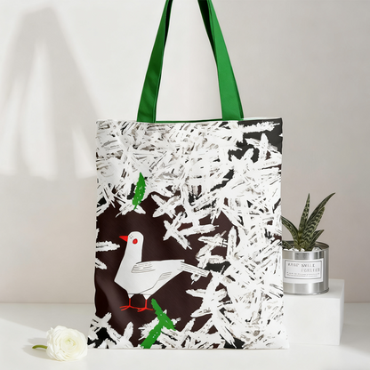 周藝文|日月星 《和平禮讚》帆佈單肩包 Hymn to Peace Canvas Shoulder Bag