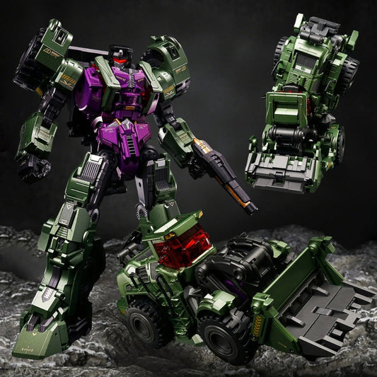 Dreamstartoys The Forklift Warriors [Scrapper] Transformer Toys, 1st Group Member of DST02-Devastator (DST02-001)