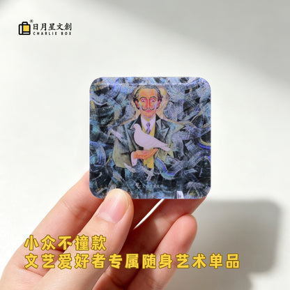 周藝文 |日月星《達利意象》吧唧徽章  Dali Imagery Badge