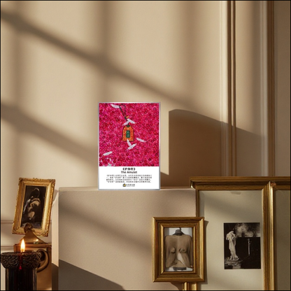周藝文 |日月星《吉祥如意》卡片畫 Amulet of Auspiciousness Art Card