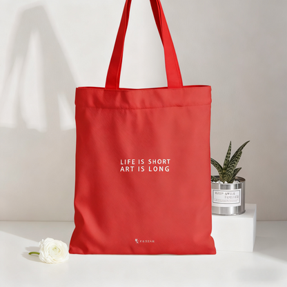 周藝文|日月星 《被困擾的文藝復興》帆佈單肩包 The Troubled Renaissance Canvas Shoulder Bag