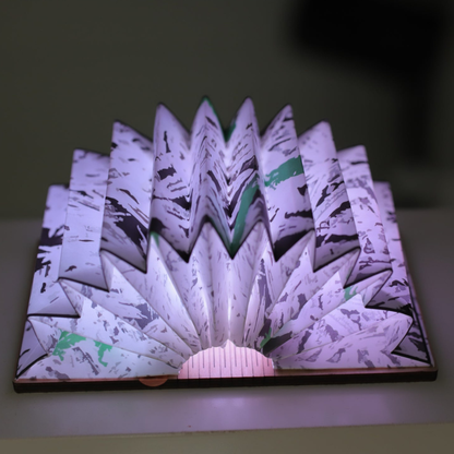 周藝文|日月星 《和平禮讚》摺疊發光冰箱貼 Hymn to Peace Foldable Glowing Refrigerator  Magnet