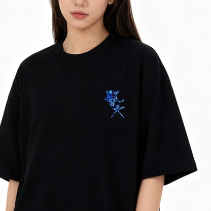 周藝文|日月星 《被困擾的哲學》T恤(短袖)-黑色 The Tormented Philosophy T-shirt (short sleeve)-Black
