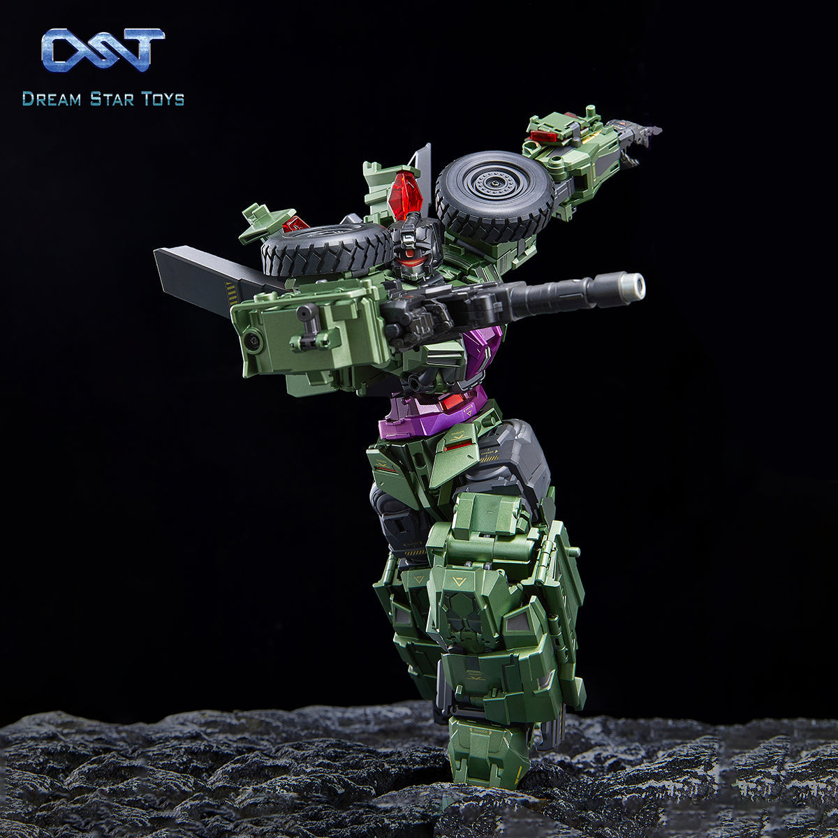 Dreamstartoys The Load Warriors [Long Haul] Transformer Toys, The 3rd Group Member of DST02-Devastator (DST02-003)