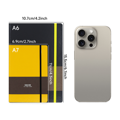 A6/A7橫線內頁設計硬殼封面筆記本 A6/A7 Horizontal Inner Page Design Hard Shell Cover Notebook