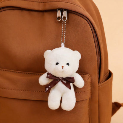 蝴蝶結連體毛絨熊公仔 Bow-Tie Conjoined Plush Bear Doll