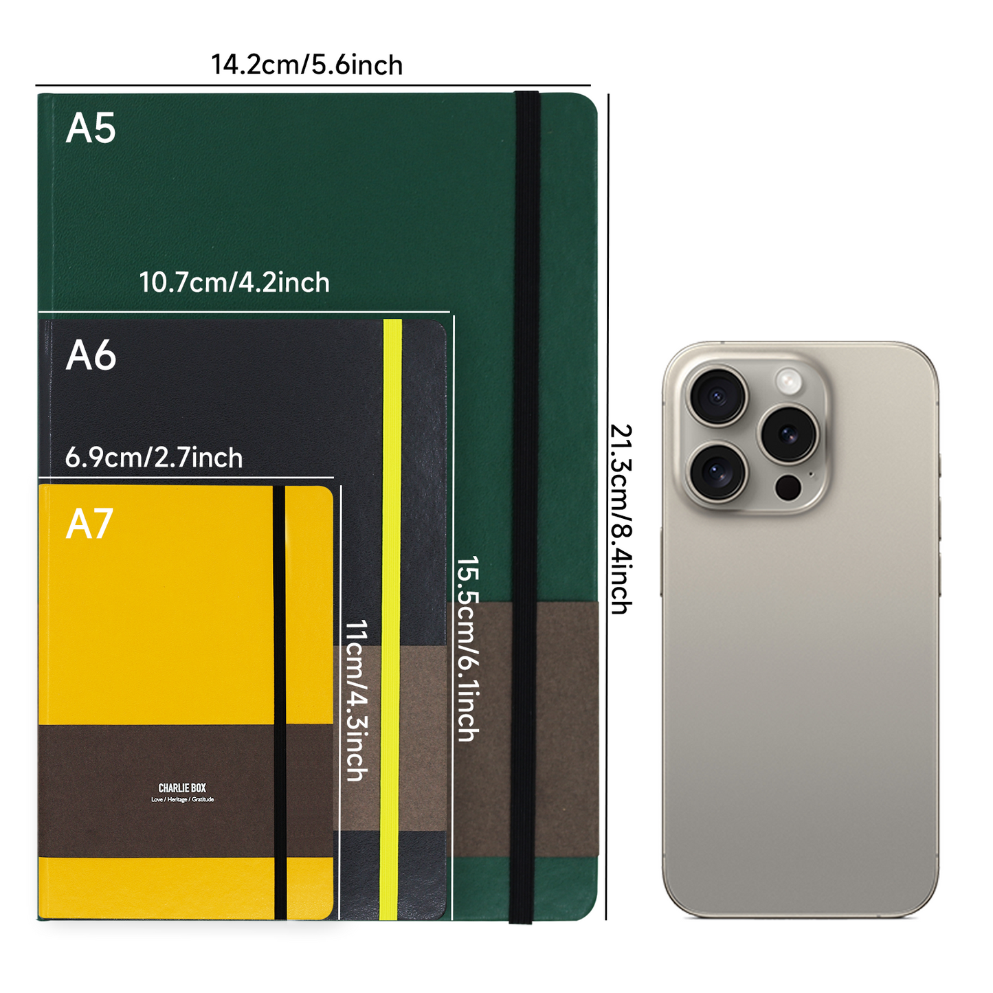 A5/A6/A7三合一內頁設計硬殼封面筆記本 A5/A6/A7 3 in 1 interior design with hard shell cover notebook
