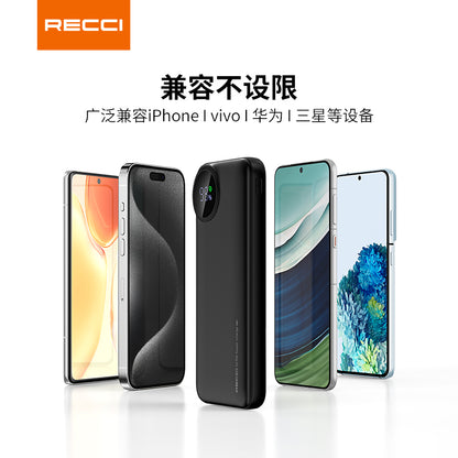 銳思【3C認證】【可上飛機】RPB-P48移動電源PD快充RPB-P49帶數顯 支持蘋果華榮耀10000mAh充電寶
