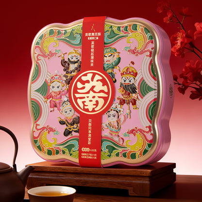 蘇南|英歌舞禮盒低糖黑芝麻酥南瓜子酥潮汕旅遊伴手禮特產零食手信