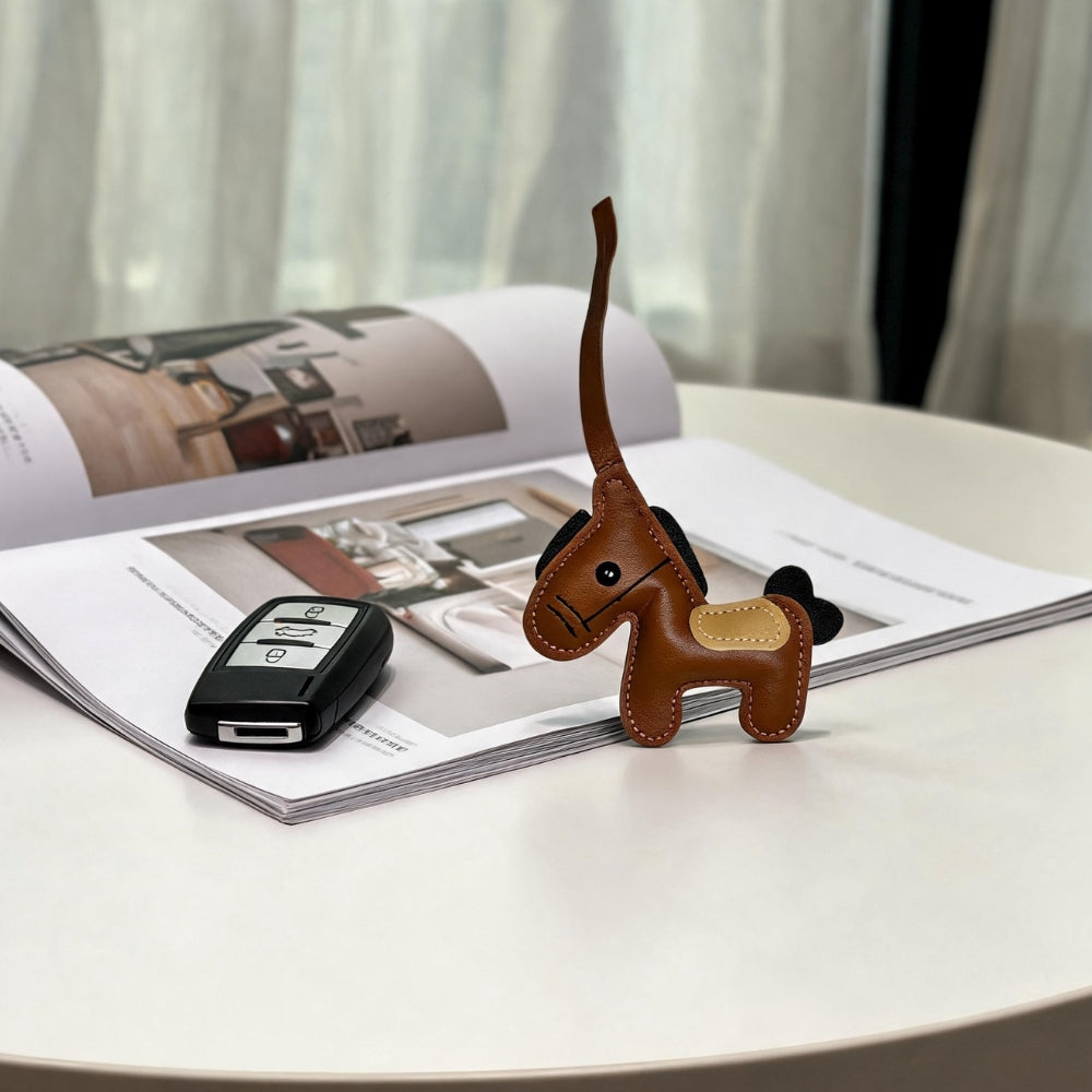 PU皮革小馬包包服裝掛件汽車鑰匙扣卡通配飾小馬掛飾 PU Leather Pony Bag Charm, Car Keychain, Cartoon Ornament & Pony Pendant Accessories