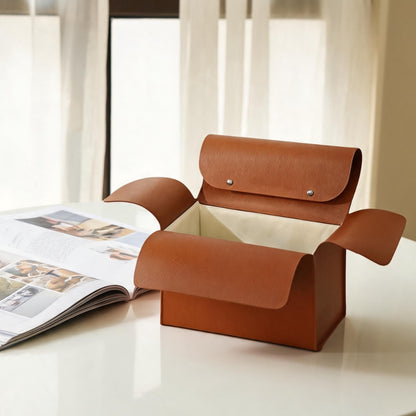 皮各禮盒空盒高端禮物盒子包裝盒手提袋伴手禮 Luxury Empty Leather Gift Box with Carry Bag, Wedding & Holiday Souvenir Packaging