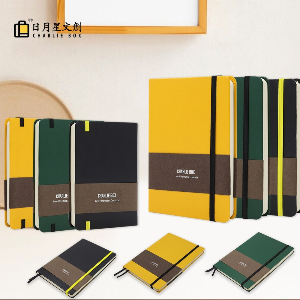 A5/A6/A7三合一內頁設計硬殼封面筆記本 A5/A6/A7 3 in 1 interior design with hard shell cover notebook