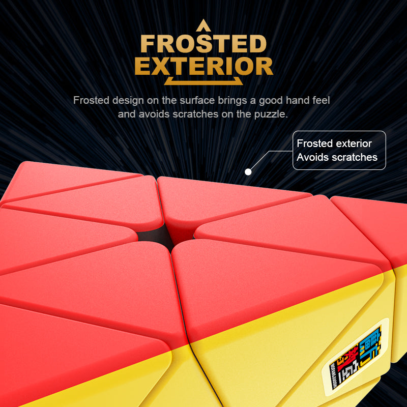 魔域魅龍234階+金字塔+24段魔尺魔方套裝 Moyu Meilong 234 Level + Pyramid + 24-Segment Magic Ruler Magic Cube Set