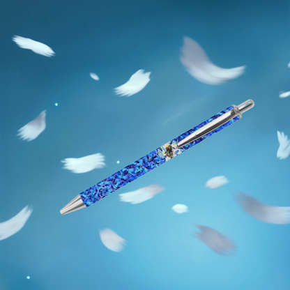 周藝文|日月星 《孤寂與繁華》金屬簽字筆 《Solitude and Prosperity》 metal signature pen