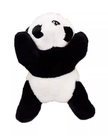 毛絨熊貓冰箱貼 Plush Panda Refrigerator Magnet
