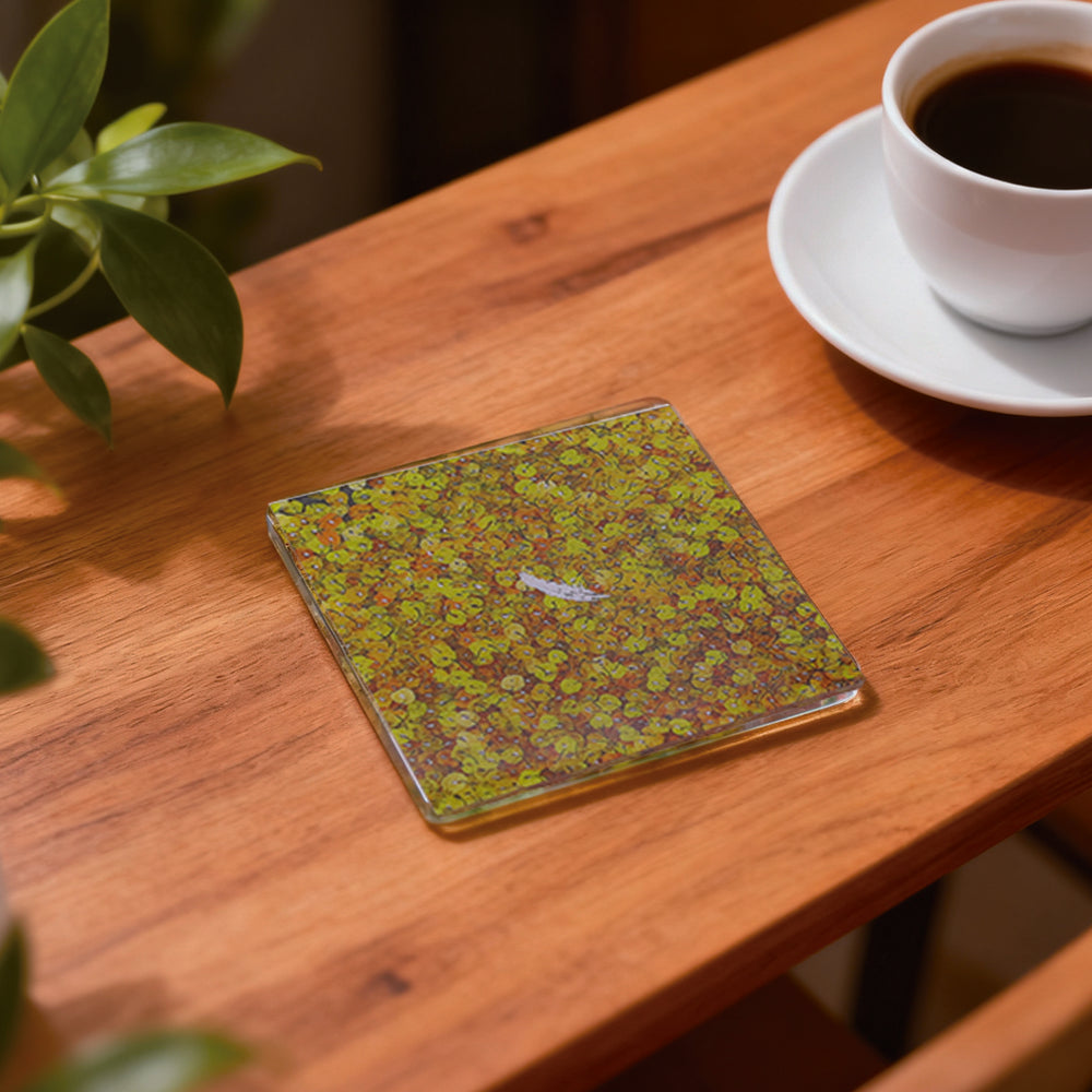 周藝文|日月星 《愛在深秋》亚克力杯墊 Love in Late Autumn Artistic Coasters