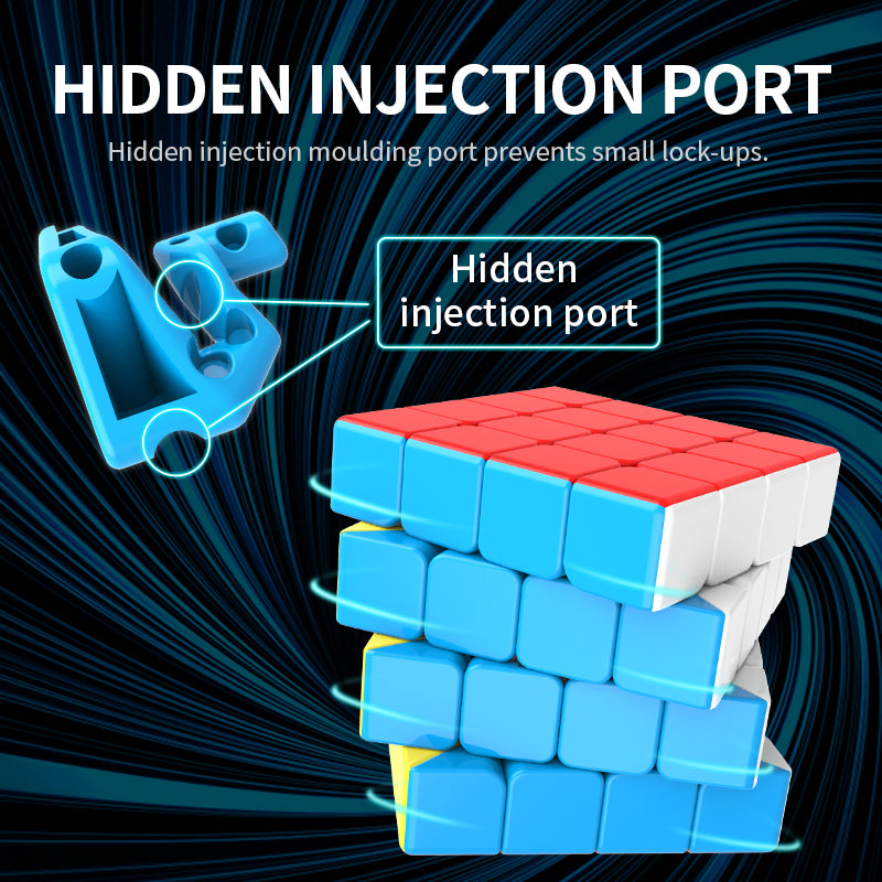 魔域魅龍234階+金字塔+24段魔尺魔方套裝 Moyu Meilong 234 Level + Pyramid + 24-Segment Magic Ruler Magic Cube Set