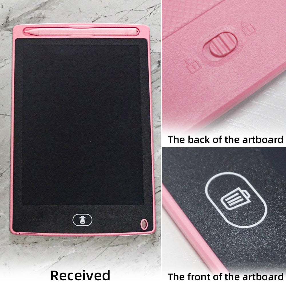 8.5寸/10.5寸LCD弧角手寫板兒童手繪板畫板 8.5/10.5 Inch Rounded Corner LCD Writing Tablet, Kids Drawing Board