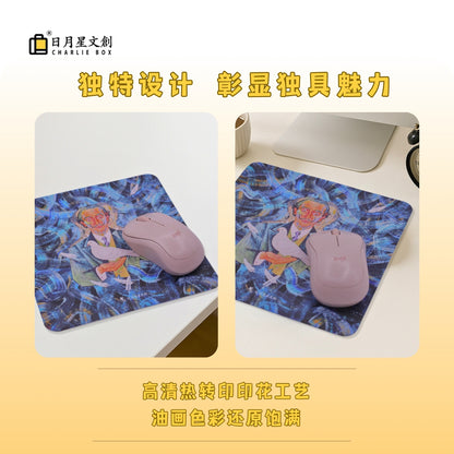 周藝文 |日月星《達利意象》藝術滑鼠墊  “Dali Imagery” Art Mouse Pad