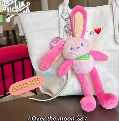 抽拉兔子毛絨玩偶 Pull-and-Stretch Bunny Plush Toy