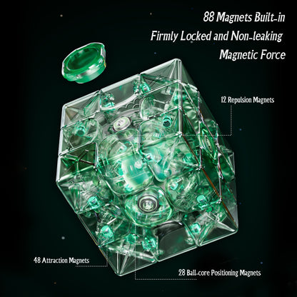 魔域文化WRM威龍V9磁懸浮魔方3階競速魔方 Moyu WRM Weilong V9 Maglev 3x3 Speed Cube
